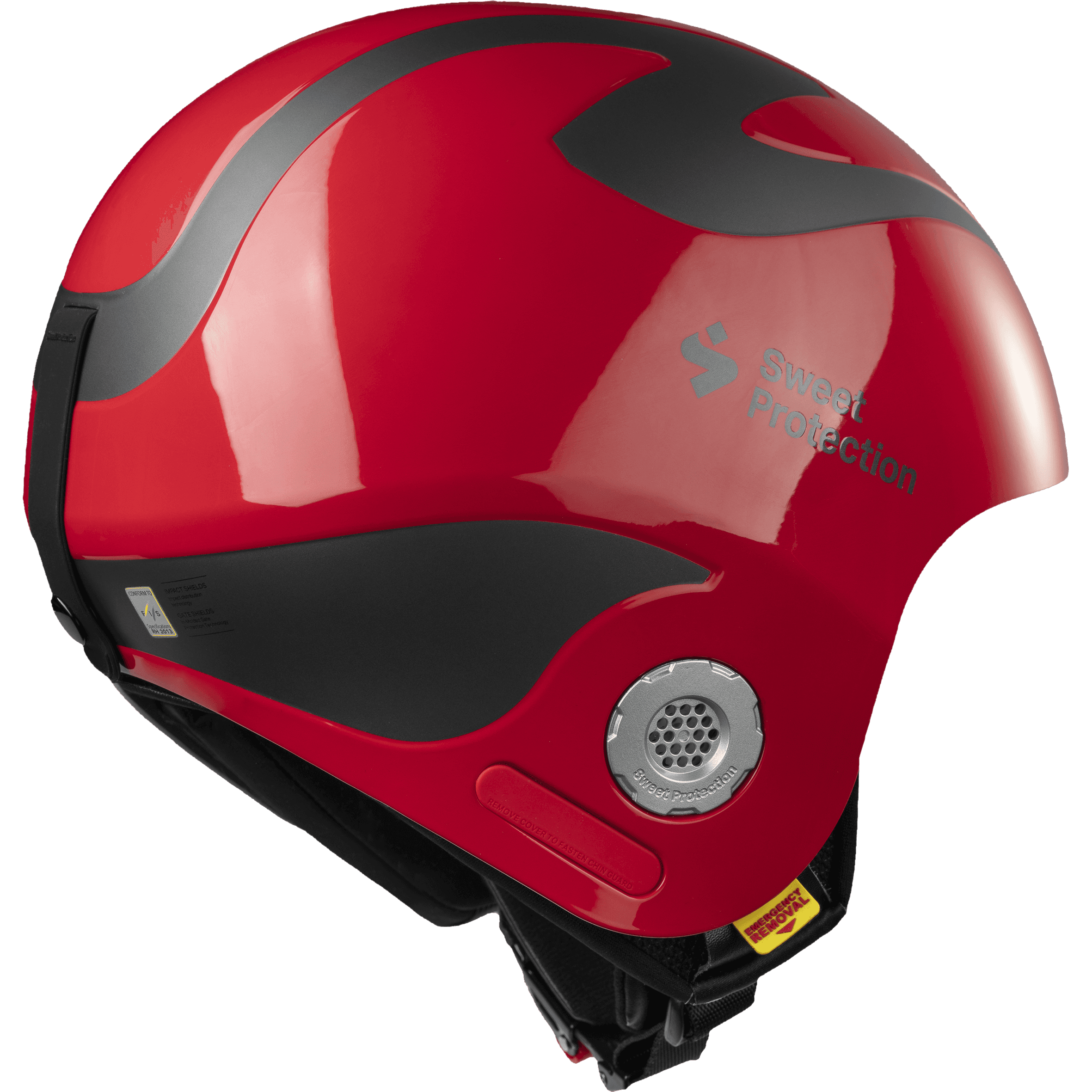 Volata Helmet - Gloss Fiery Red