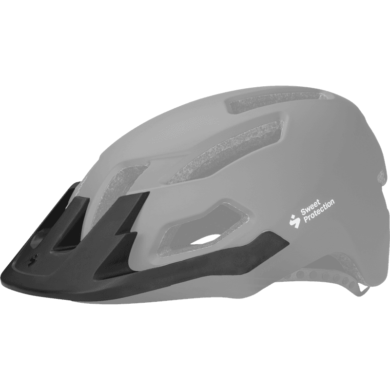 Replacement visor for the Sweet Protection Dissenter helmet in Matte Black.