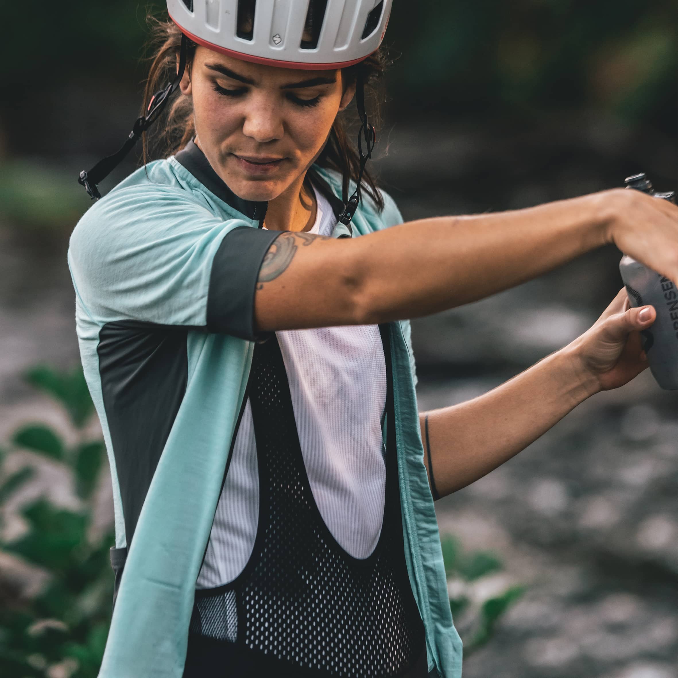 Crossfire Merino SS Jersey Women's - Glacier Blue
