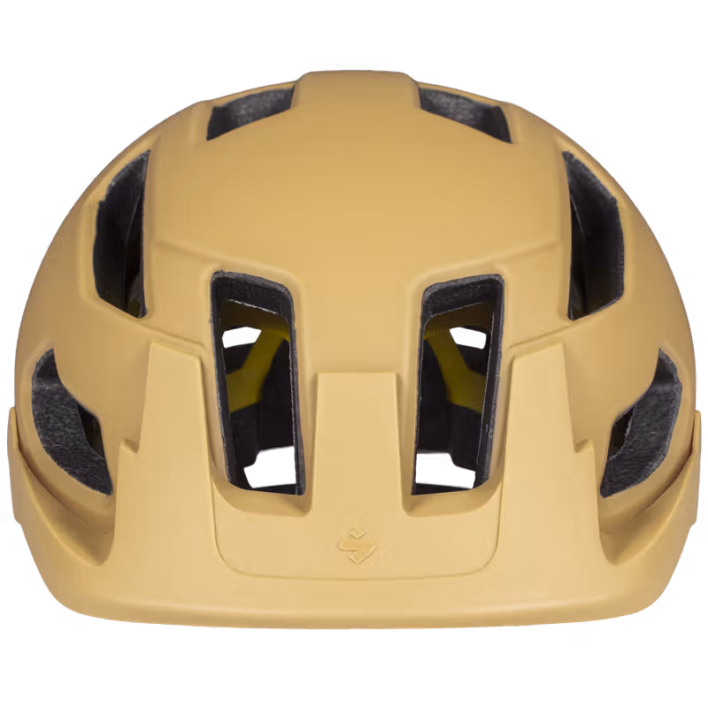 Front view of the Sweet Protection Dissenter Mips Helmet in DUSK showing front vents and MIPS system.