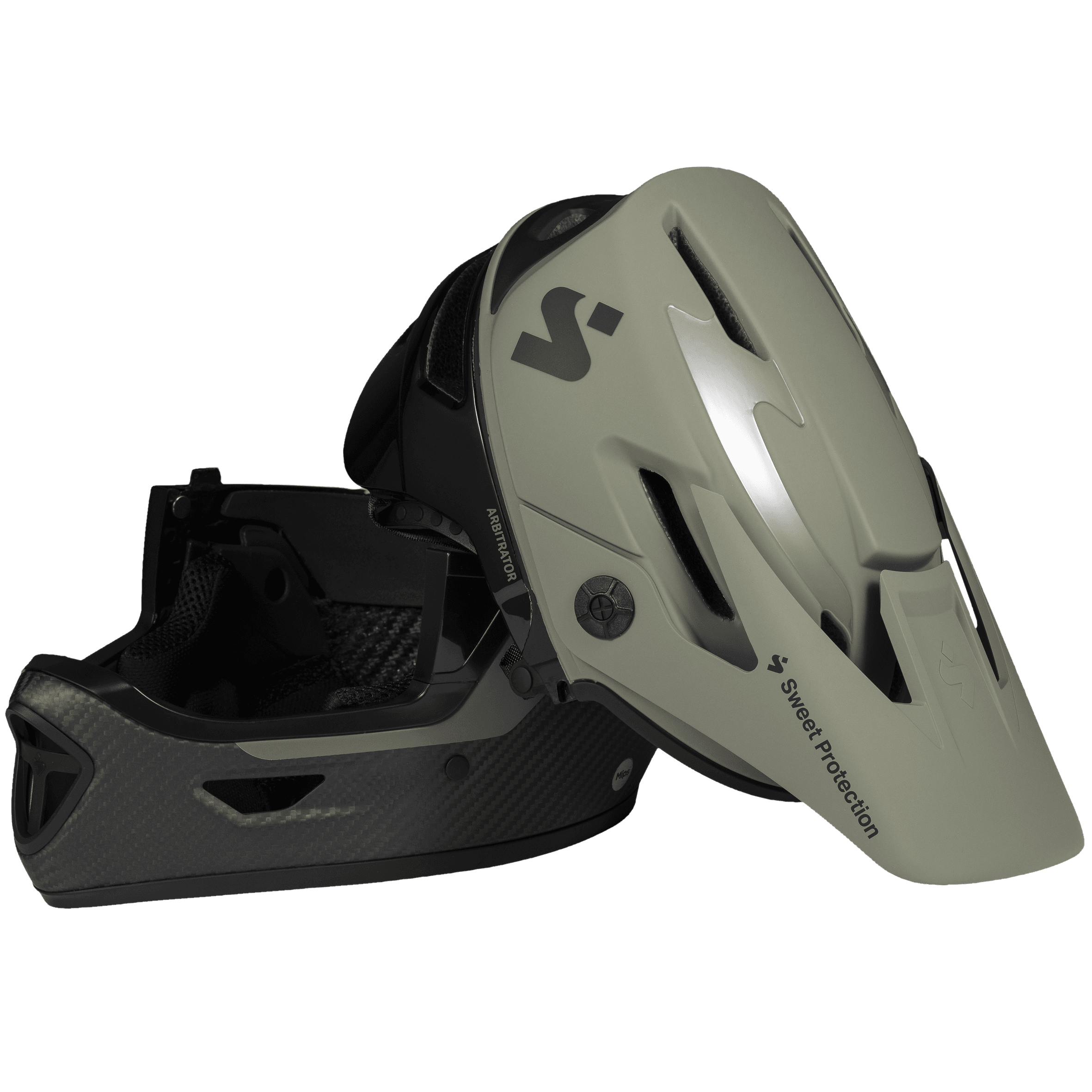 ウェア Sweet Protection Mountain Bike Gear Arbitrator Mips Helmet - Woodland