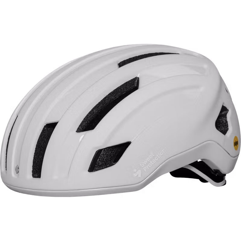 Outrider Mips Commuting Helmet Matte White Product Front View