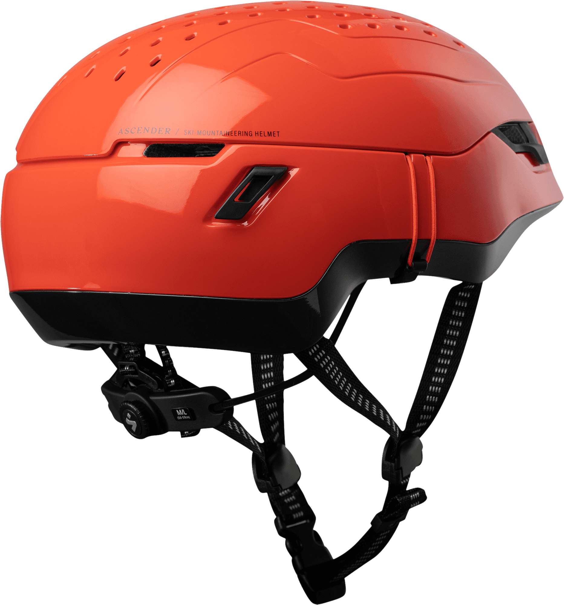 Ascender Mips Helmet - Gloss Flame Orange