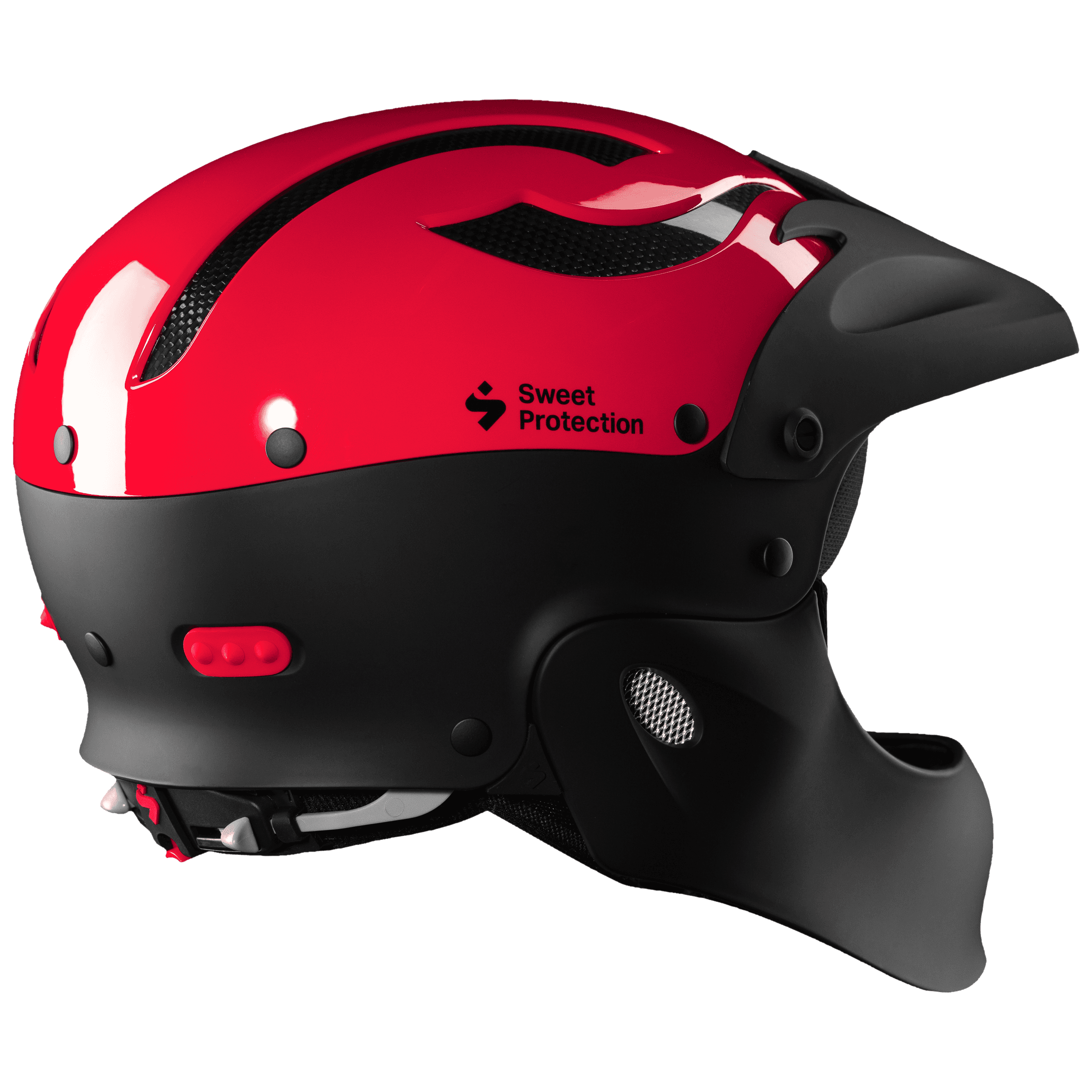 Rocker Full Face Helmet - Gloss Poppy Red