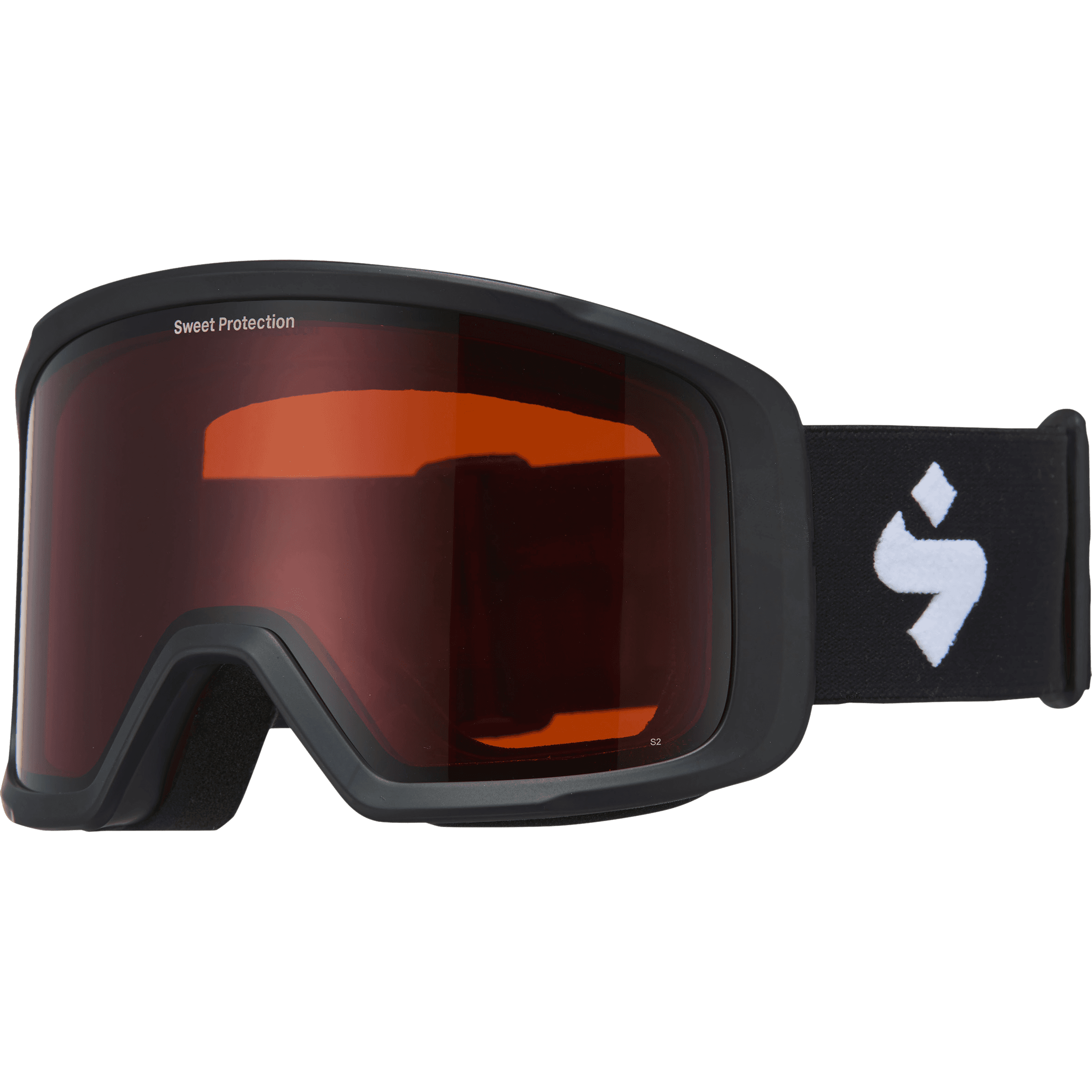 Firewall Goggles - Orange/Matte Black/Black