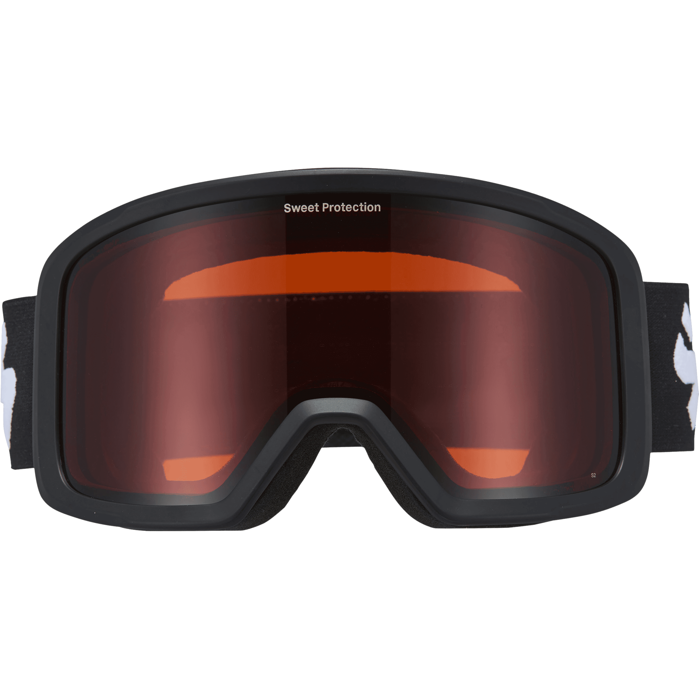 Firewall Goggles - Orange/Matte Black/Black