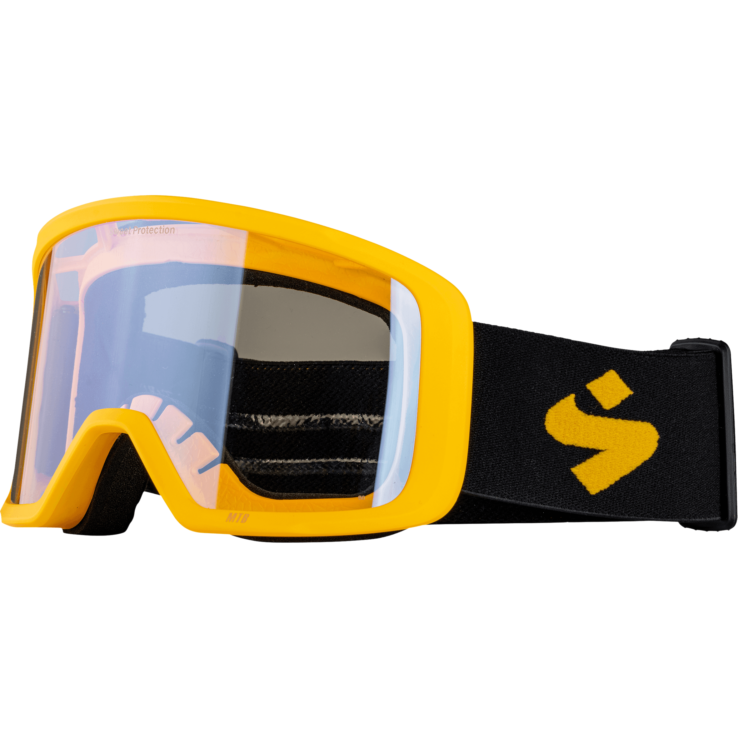 Firewall MTB Goggles - Clear/Matte Chopper Orange/ Black