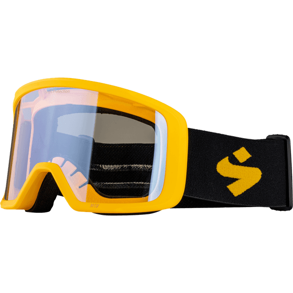 Clear/Matte Chopper Orange/ Black