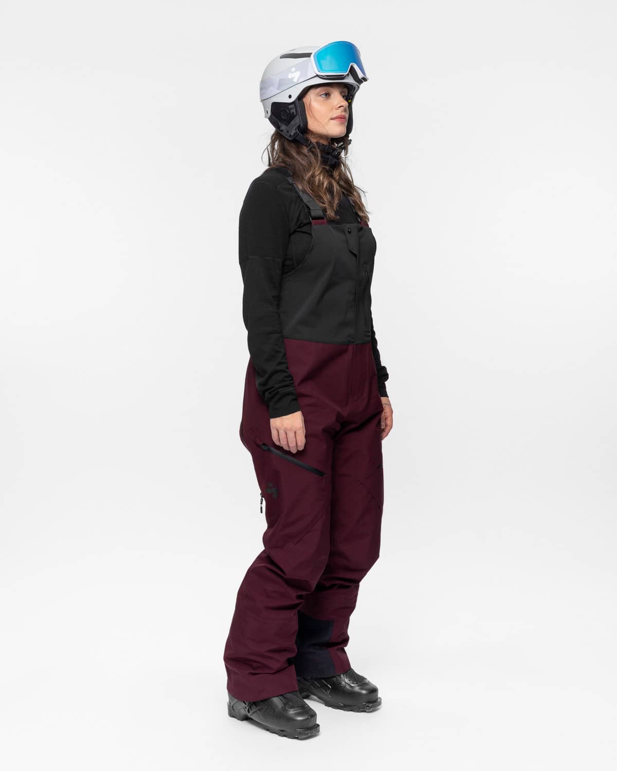 Crusader X GORE-TEX Bib Pants Women's - Red Wine