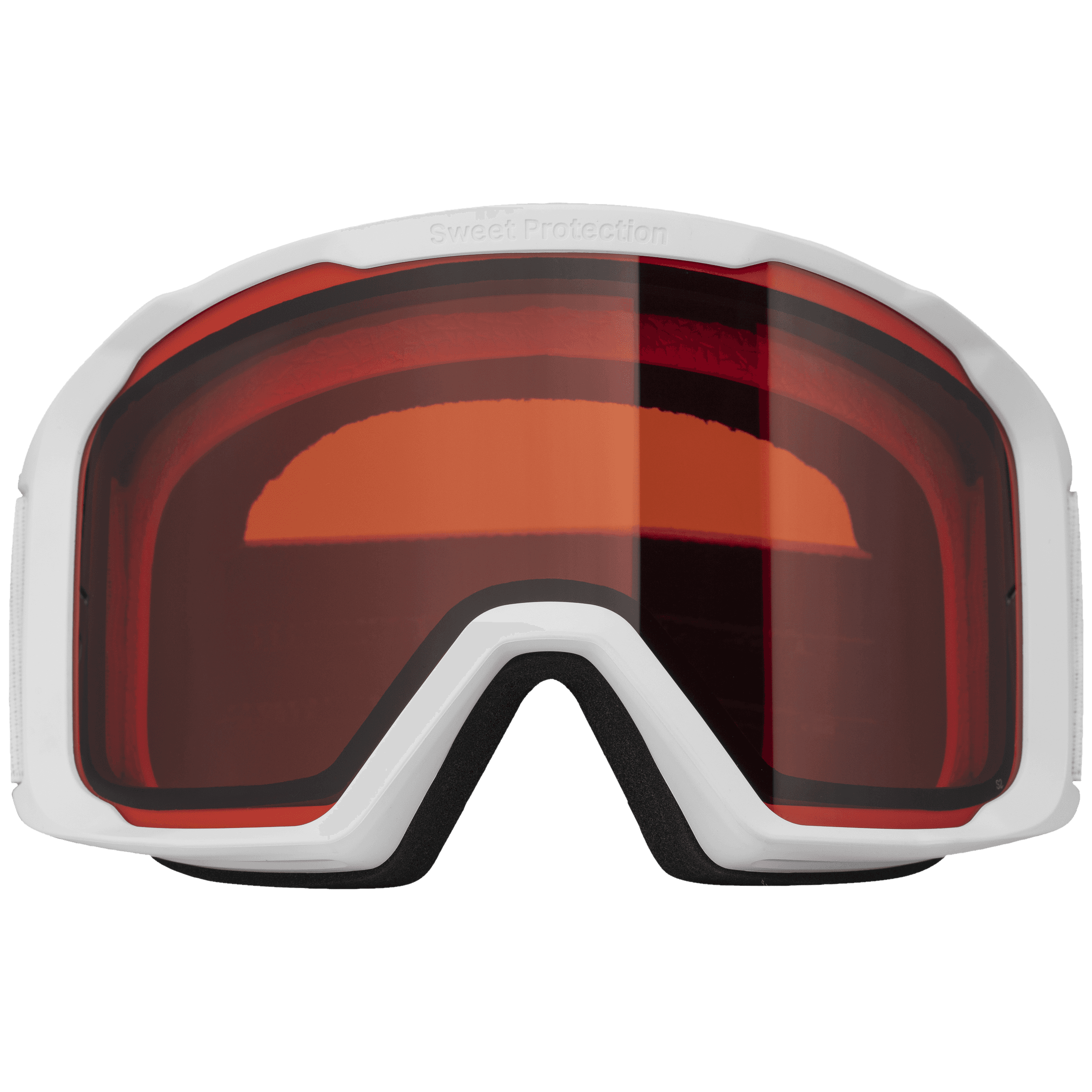 Durden Goggles - Orange/Satin White/White