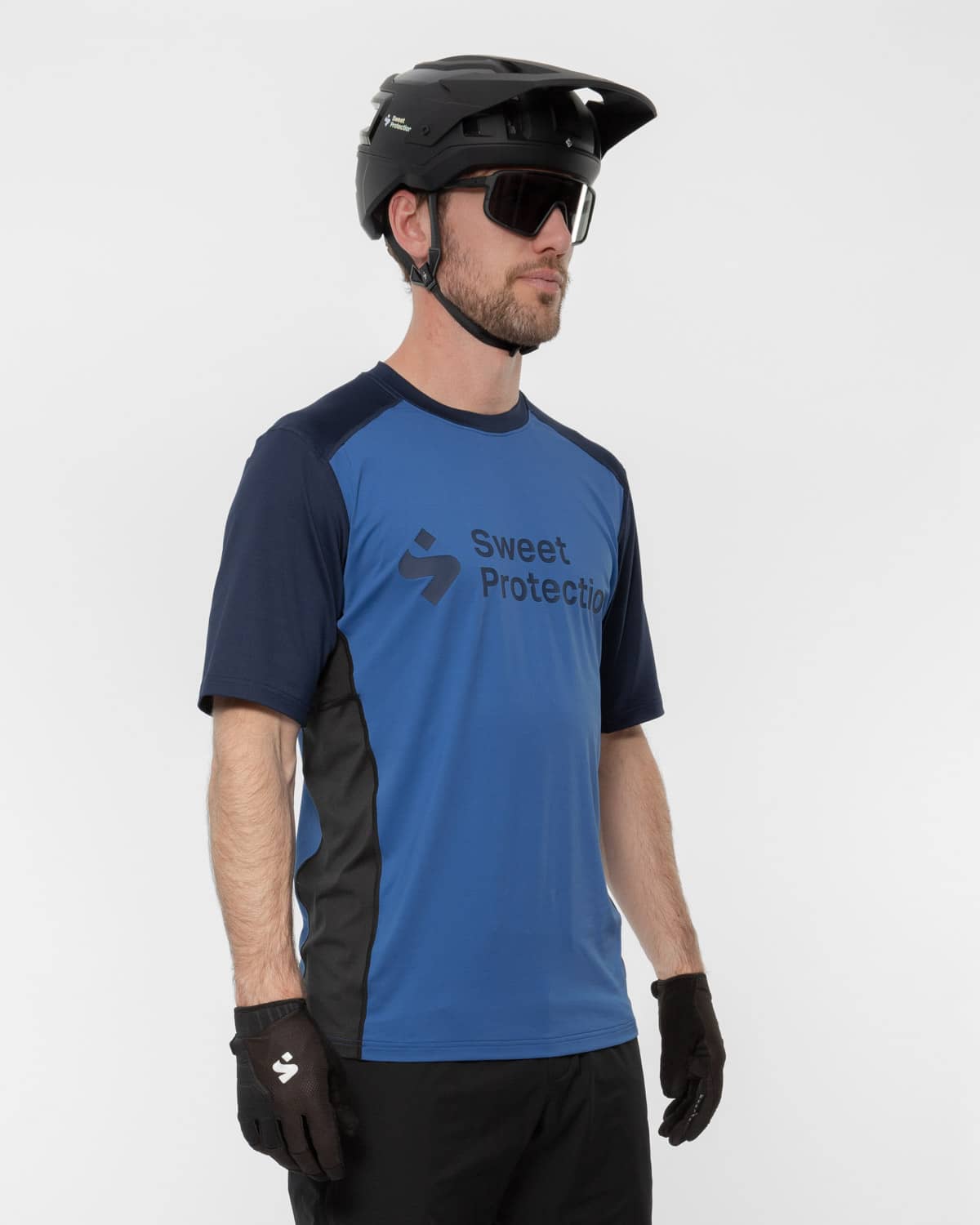 新品Sweet Protection　MTB用サイクルジャージ　メンズS Hunter Shortsleeve Jersey Men's - Sky Blue