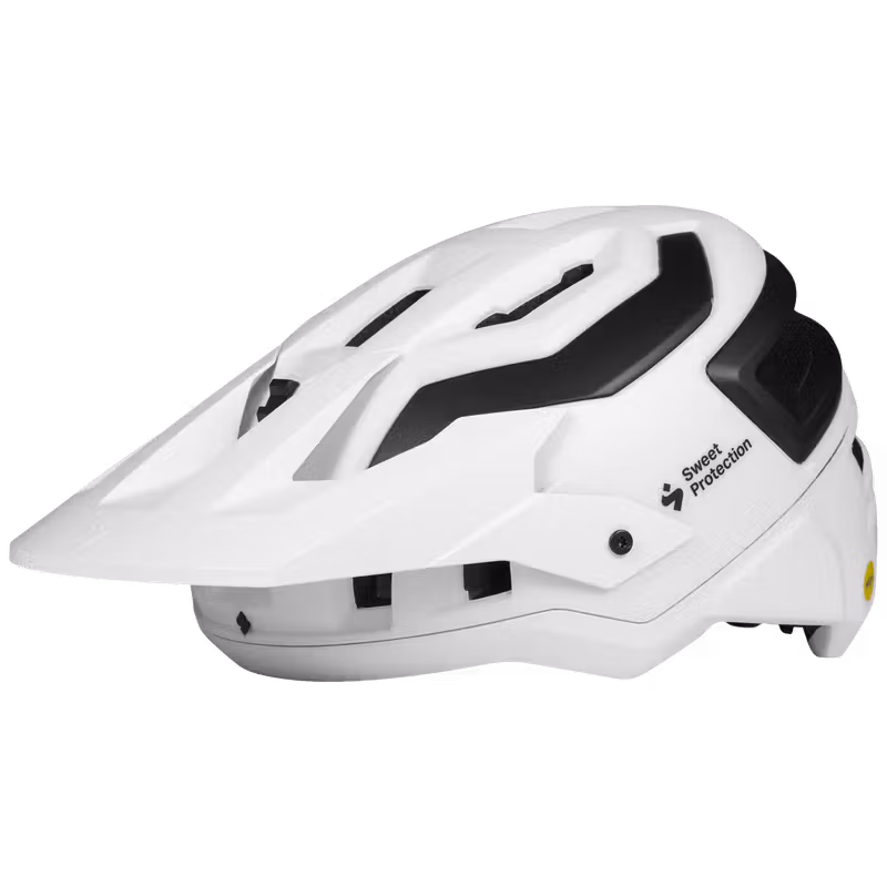 Bushwhacker 2Vi® Mips MTB Helmet Matte White Product Front View