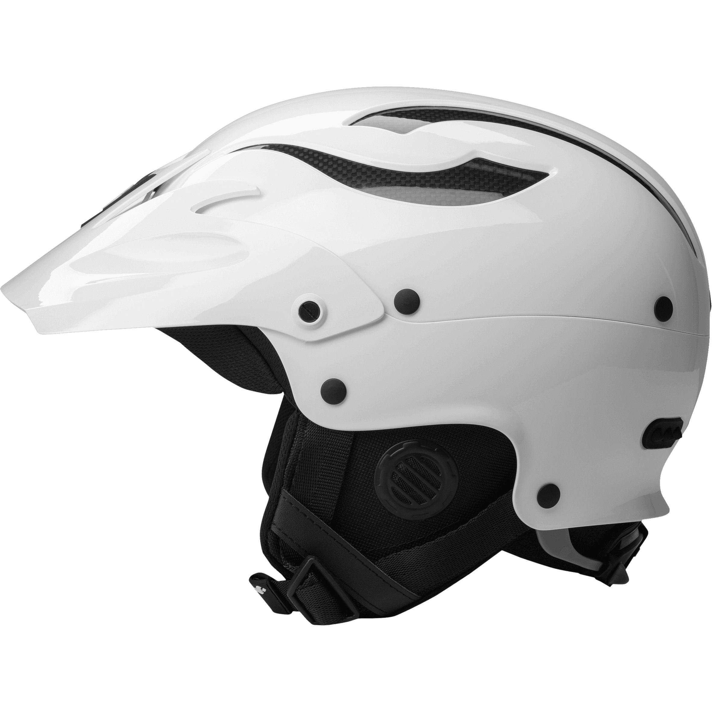 Rocker Helmet - Gloss White