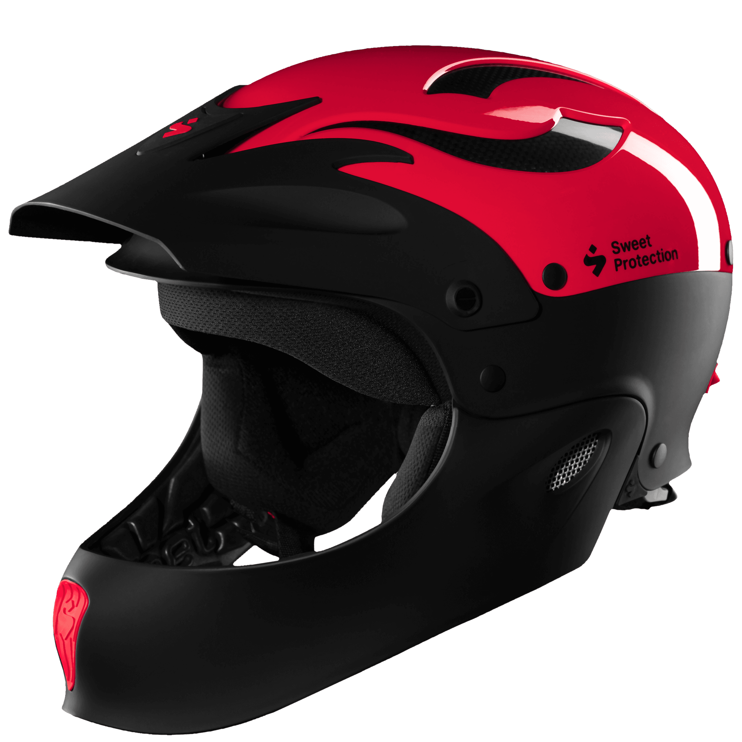 Rocker Helmet - Gloss Poppy Red