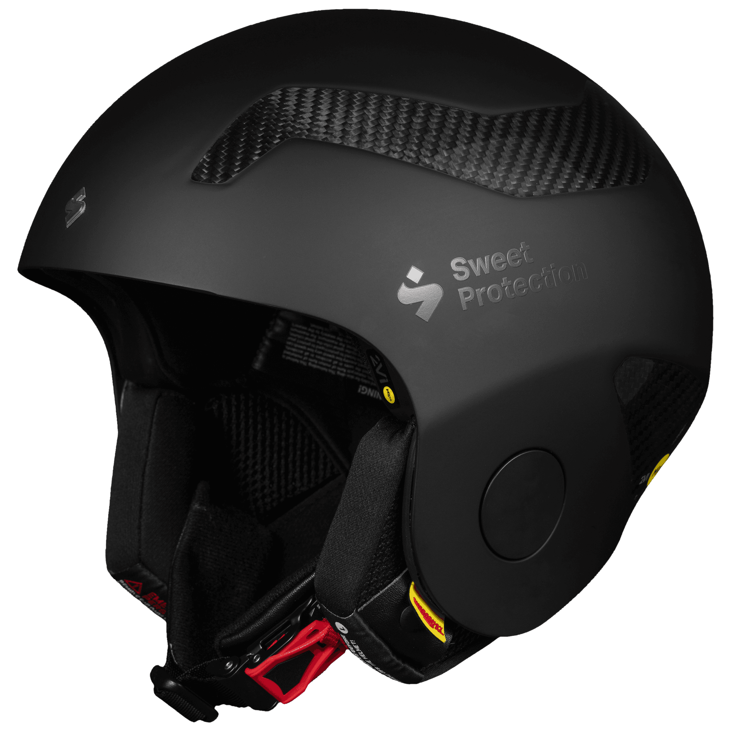 Volata Carbon 2Vi® Mips Race Helmet - Dirt Black