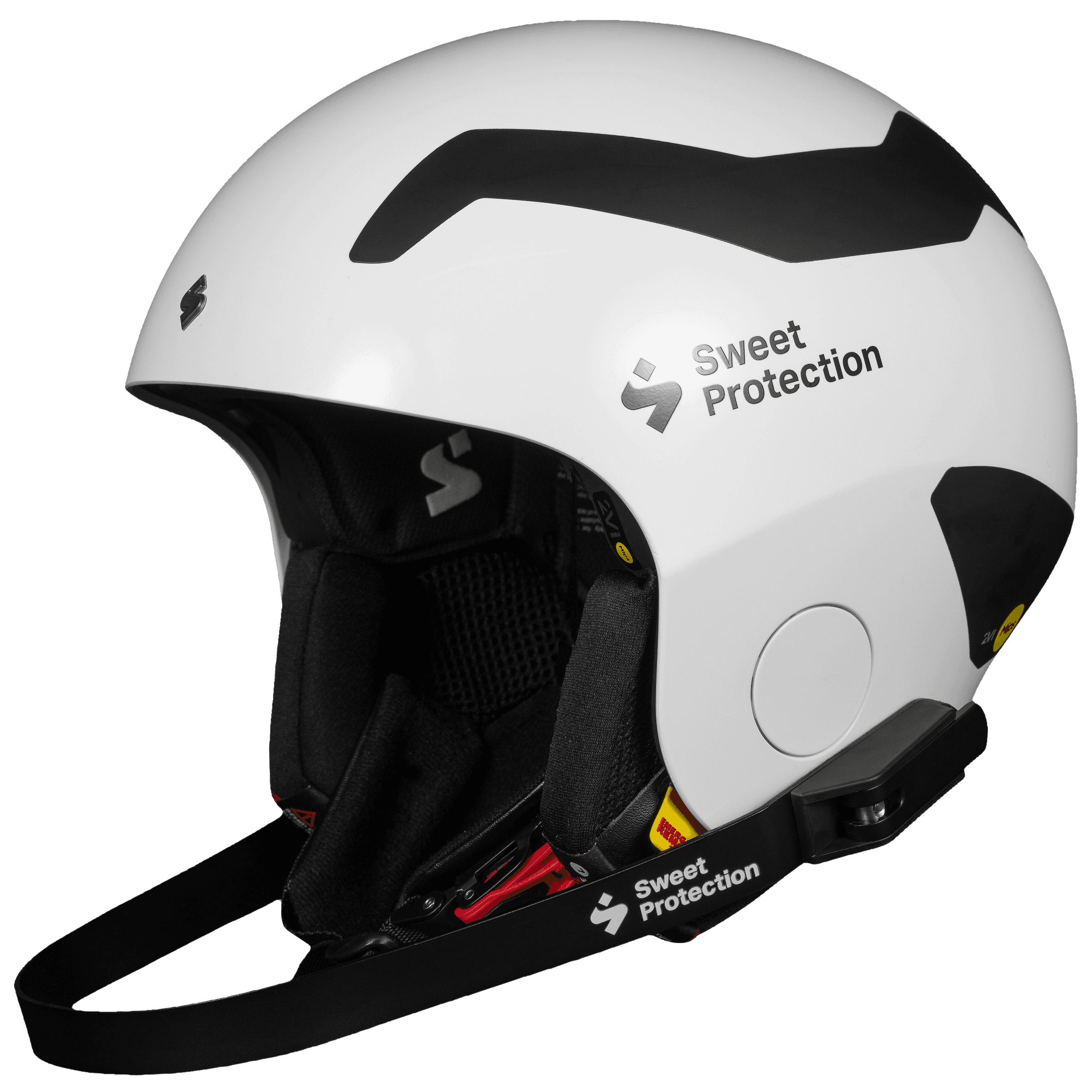 Sweet Protection スキー用ヘルメット 蛍光イエロー Volata 2Vi® Mips Race Helmet - Gloss White